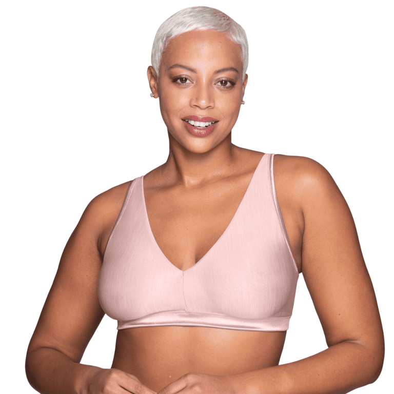 Vanity Fair Women's Light Pink V-Neck Bra