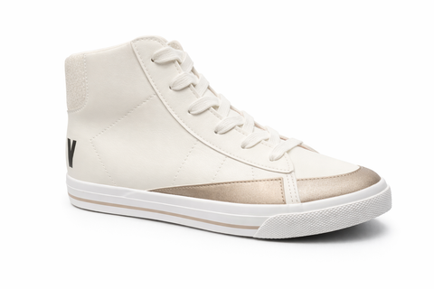 DKNY Girl's White Fashion Sneaker | DKNY In Lebanon