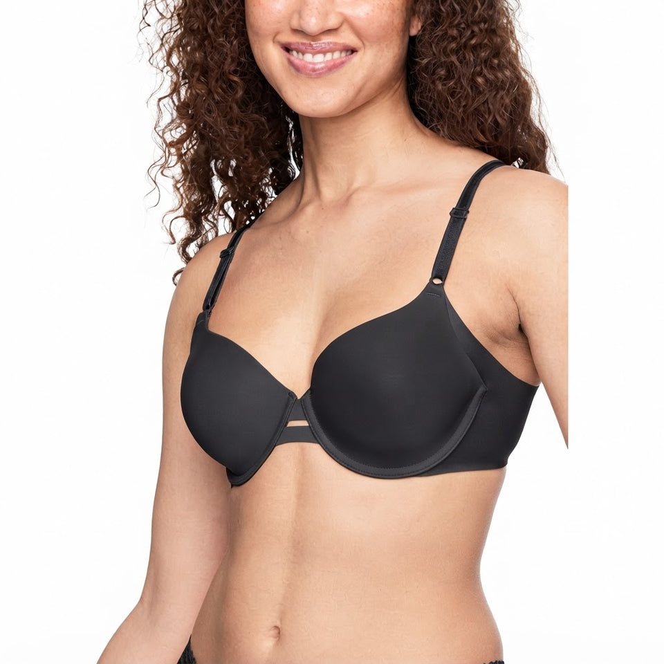 Warners Women's Black Blissful Underwire Bra