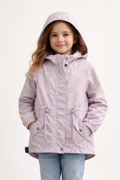 Reserved Girl's Purple Hooded Jacket | Reserved In Lebanon