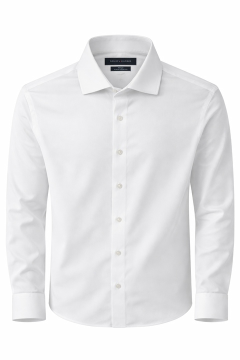 Tommy Hilfiger Men's White Shirt | Tommy Hilfiger In Lebanon