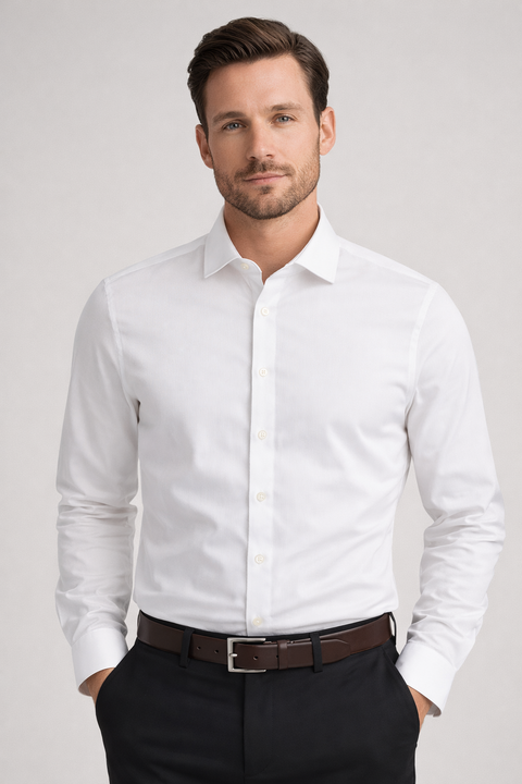 Tommy Hilfiger Men's White Shirt | Tommy Hilfiger In Lebanon