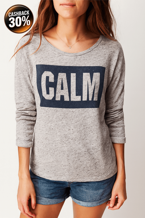 Zara Women's Gray Long-Sleeve Blouse | Zara in Lebanon