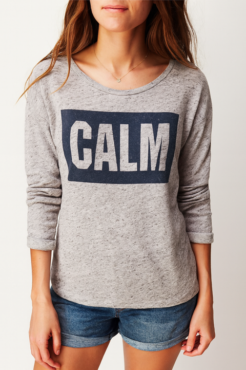 Zara Women's Gray Long-Sleeve Blouse | Zara in Lebanon