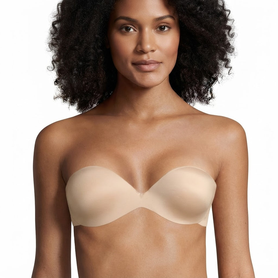 Maidenform Women's Nude Plunge Strapless Convertible Comfort Bra