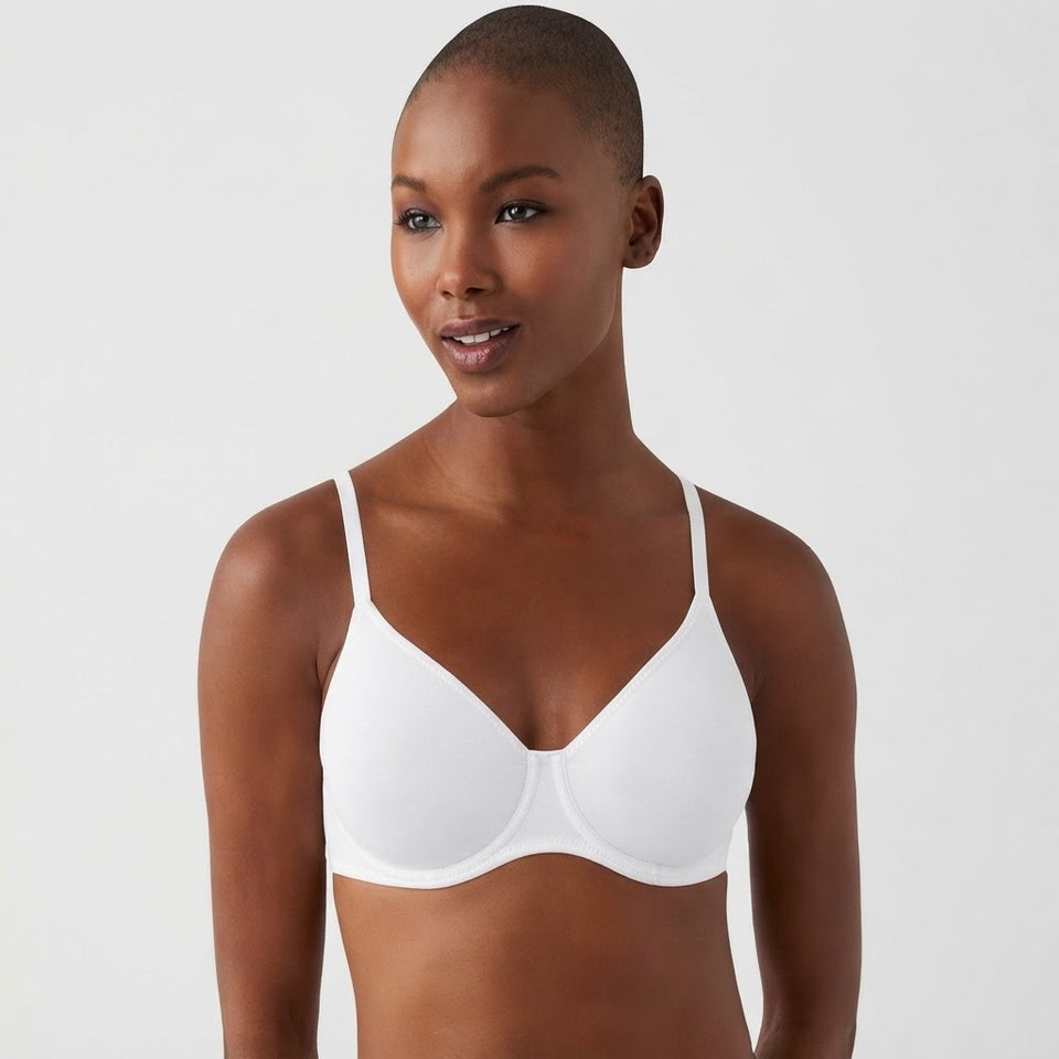 B.tempt'd Women's White Classic Comfort Seamless Bra