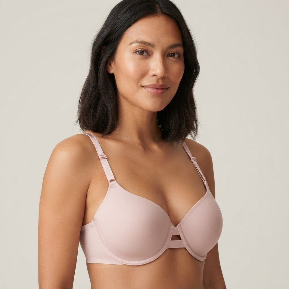 Warners Women's Light Pink Lined Underwire Bra