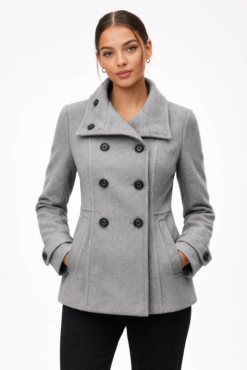 H&M Women's Light Grey Long-Sleeve Jacket |H&M in Lebanon