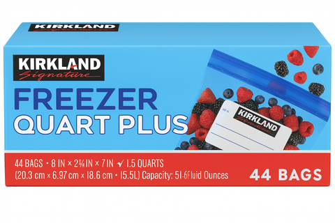 Kirkland Signature Freezer Quart Plus Bags |Kirkland Signature In Lebanon