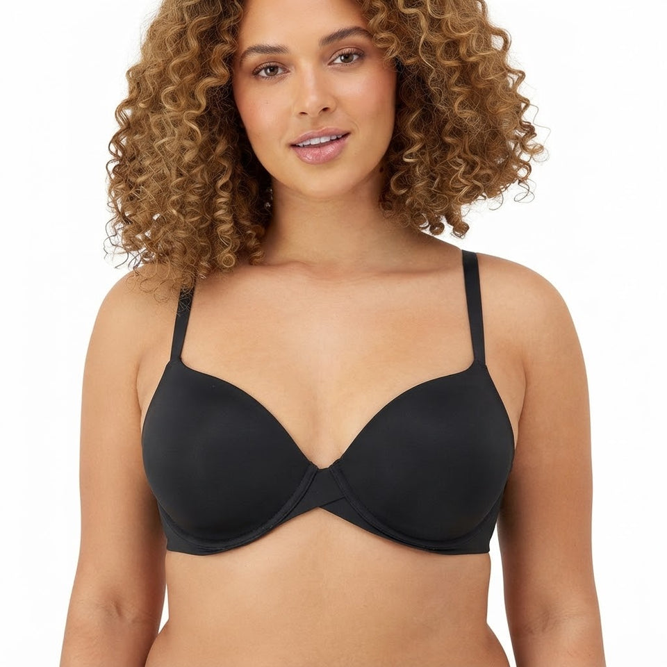 Maidenform Women's Black Solid Underwire Bra