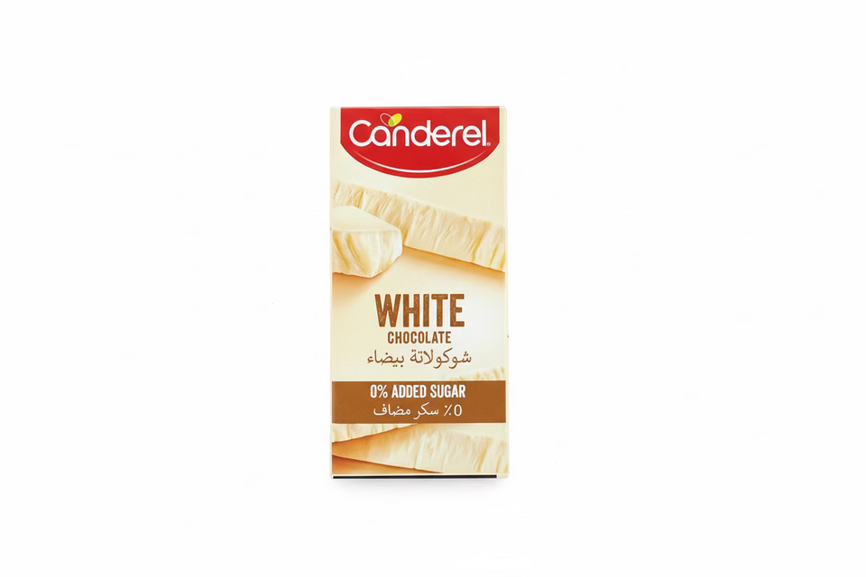 Canderel White Chocolate 0%Add Sugar 75g| Canderel In Lebanon