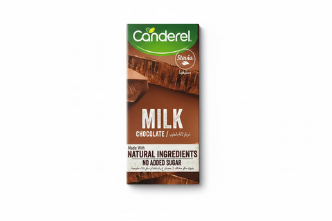 Canderel Milk Chocolate  No Add Sugar 75g| Canderel In Lebanon