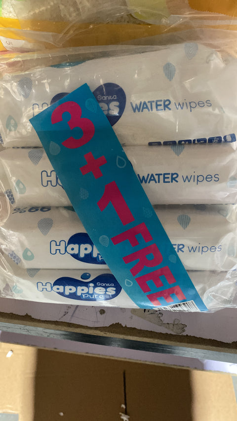 Sanita Happies Pure Water Wipes 56 Pcs 3+1 Free | Sanita In Lebanon