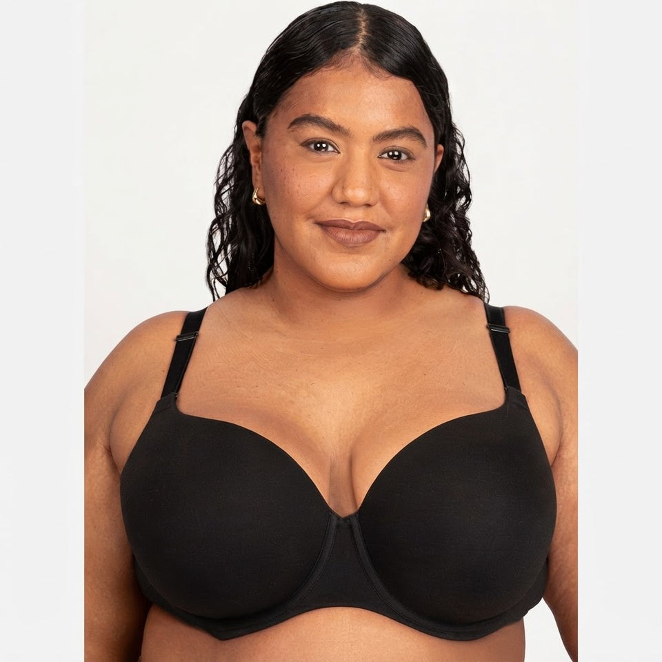 Fruit Of The Loom Women's Black Full-Coverage Support Bra