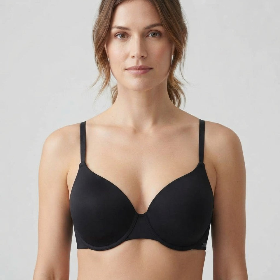 Catherine Malandrino Women's Black Underwire Bra