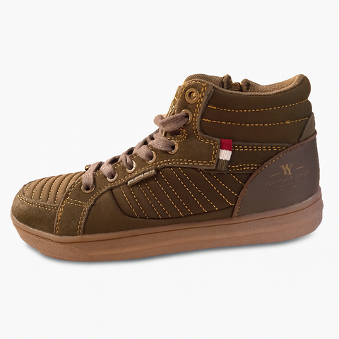You Young Covari Boy`s Olive Ankle Sneakers | You Young Covari In Lebanon