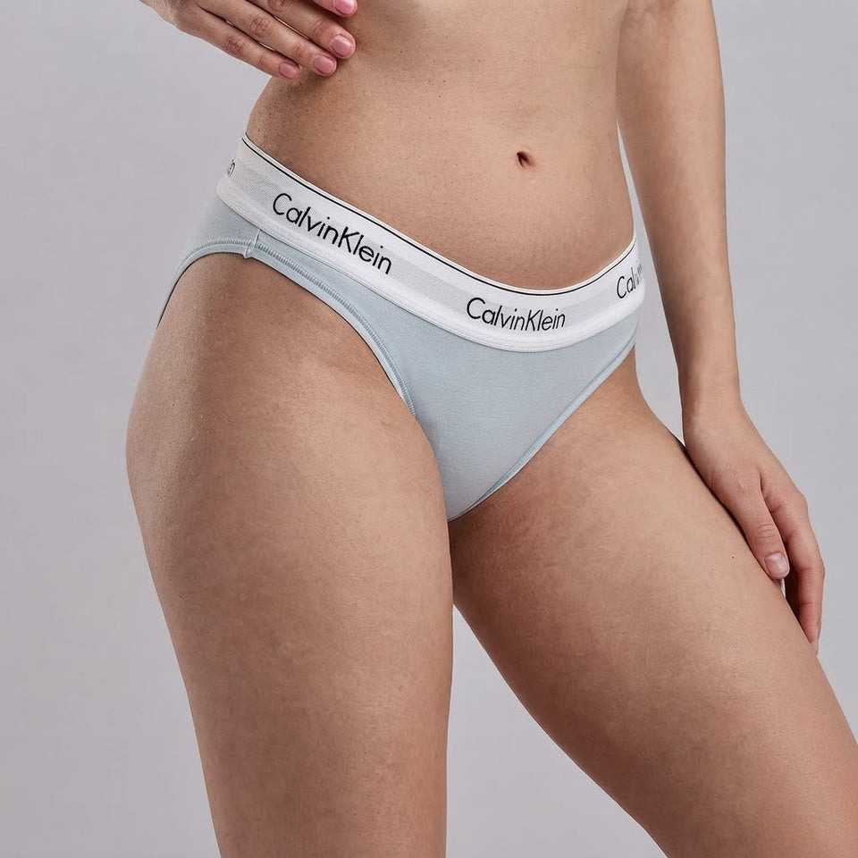 Calvin Klein Women's Light Blue Cotton Briefs