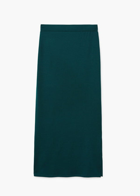 Mango Women's Dark Green Skirt |Mango In Lebanon