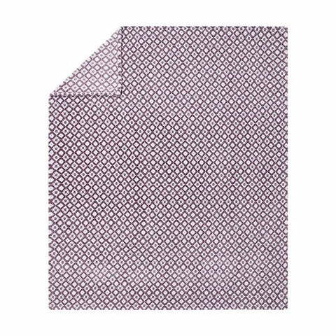 Casual Living White & Purple Super Soft Plush Throw Blanket |Casual Living  In Lebanon