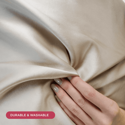 Night Beige 100% Mulberry Silk King Pillowcase | Night In Lebanon