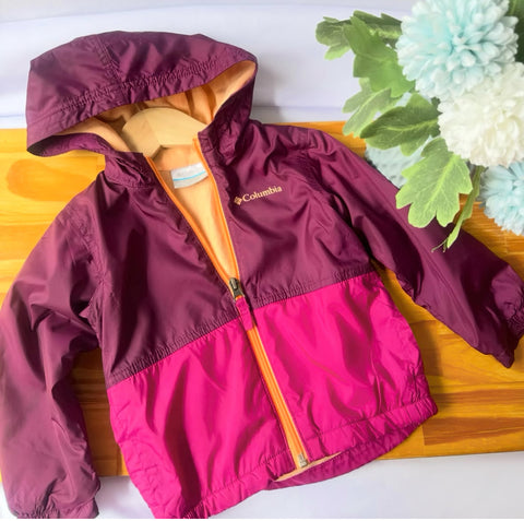Columbia Baby Girl's Purple Powder Lite Hooded Jacket | Columbia in Lebanon