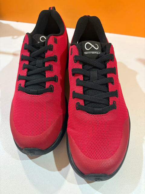 Skybrid Men's Red/Black Mesh Sneaker | Skybrid in Lebanon