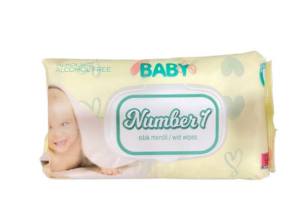 Number 1 Baby Wet Wipes 90 Pcs| Number 1In Lebanon