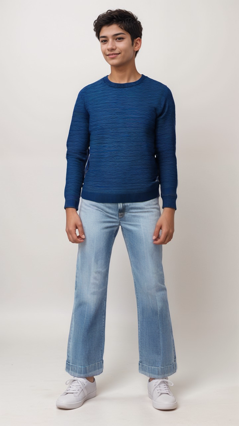 S.Oliver Boy's Navy Long-Sleeve Sweatshirt |S.Oliver in Lebanon