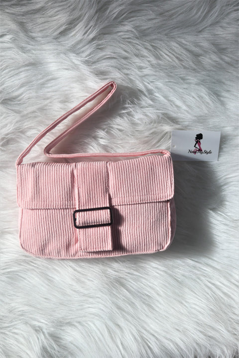 Forever 21 Women's Pink Velvet Shoulder Bag |Forever 21 in Lebanon