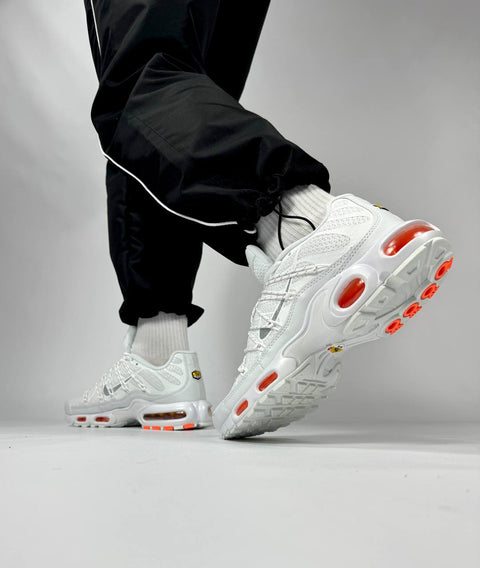 Nike Men's White Air Max Plus Utility Sneakers |Nike In Lebanon