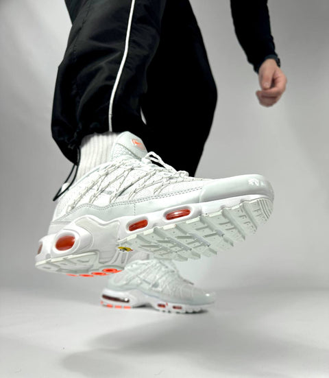 Nike Men's White Air Max Plus Utility Sneakers |Nike In Lebanon