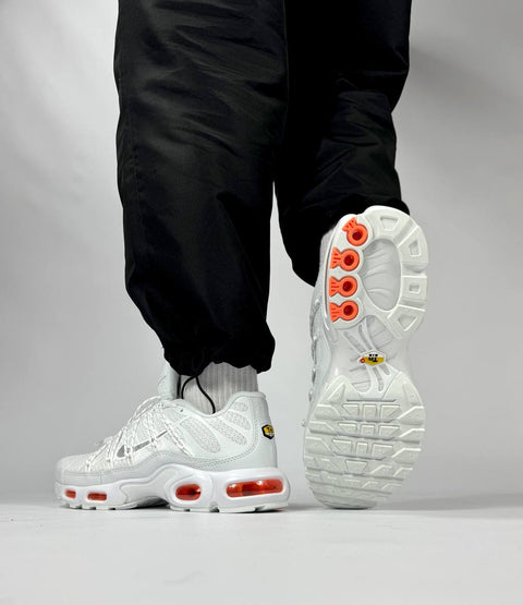 Nike Men's White Air Max Plus Utility Sneakers |Nike In Lebanon