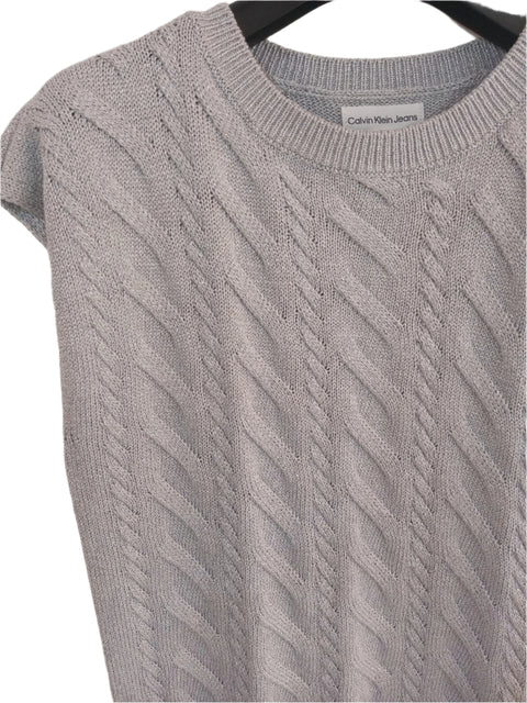 Calvin Klein Women's Gray Sleevless Blouse | Calvin Klein In Lebanon
