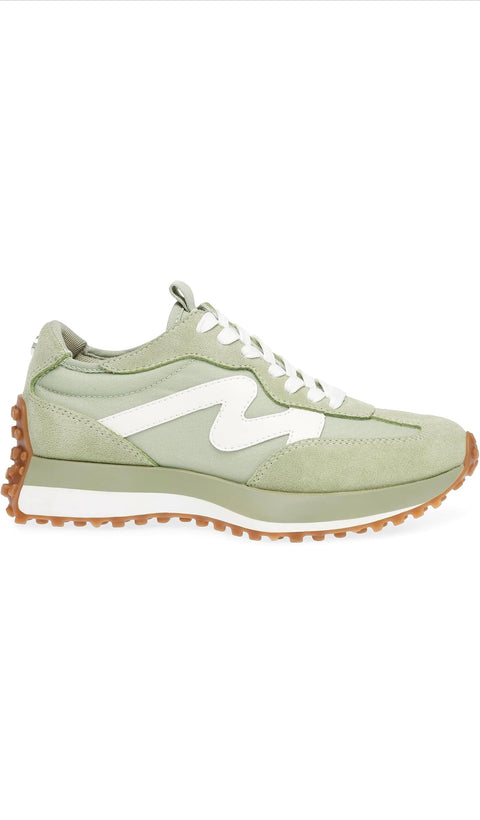 Steve Madden Women Campo Sneaker In Sage