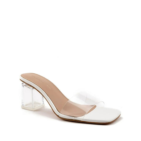 BCBGeneration Women Luckee Heel Slip On Sandal