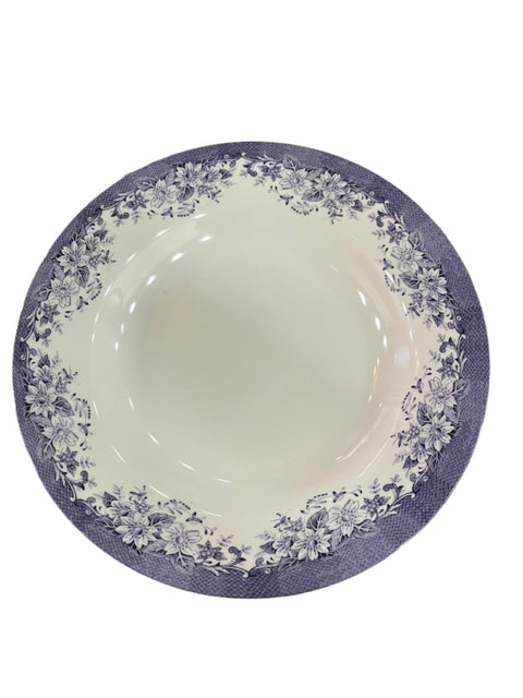 SD Blue & White Melamine Plate | SD In Lebanon