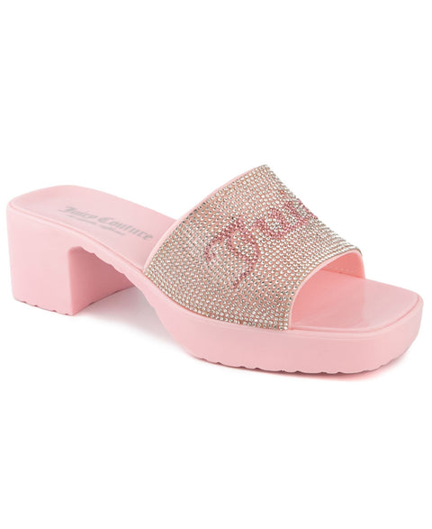 Juicy Couture Harmona Women Logo Heel Slippers