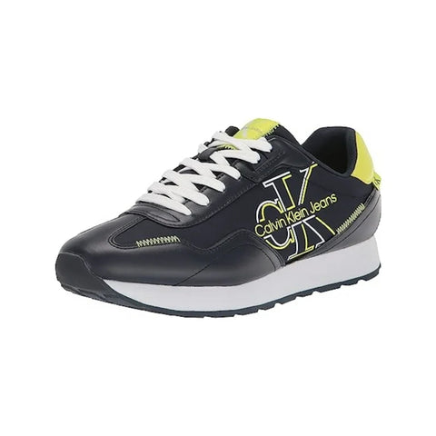 Calvin Klein Jeans Men Navy Eden Lace-Up Athletic Sneakers