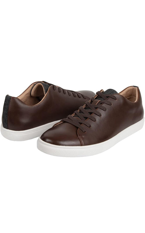 Kenneth Cole Reaction Men Tedder Brown Sneakers