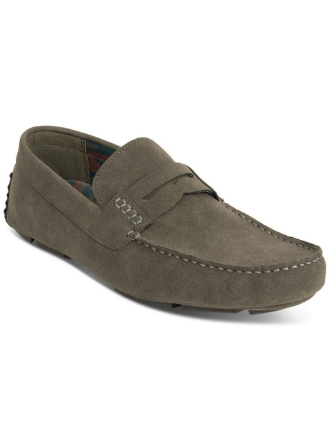 Kenneth Cole Reaction Men Olive Penny Loafers