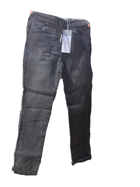 Sinsay Boy's Washed Black Pants ANFK199