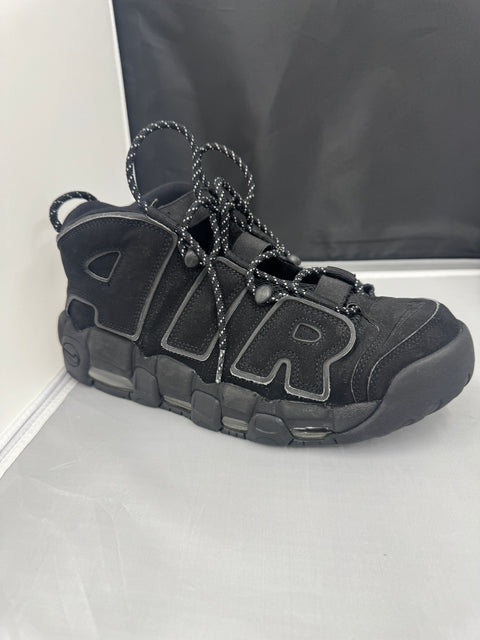 Nike Air More Uptempo Black Reflective 2018 (Used No Box) Size 11