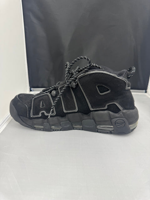 Nike Air More Uptempo Black Reflective 2018 (Used No Box) Size 11