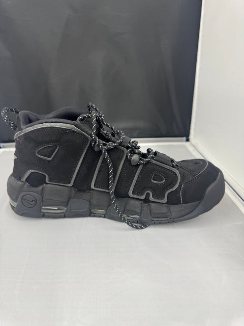 Nike Air More Uptempo Black Reflective 2018 (Used No Box) Size 11