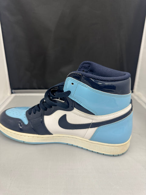 Jordan 1 Retro High Unc Patent Women's (Used No Box ) Size 12