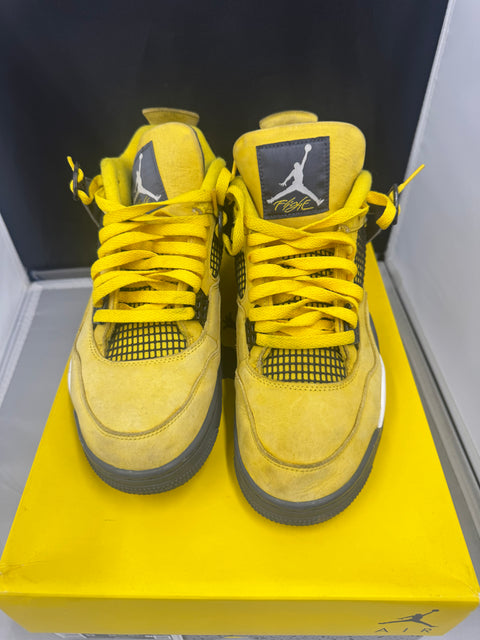Jordan 4 Retro Lightning ( Used ) Size 11.5