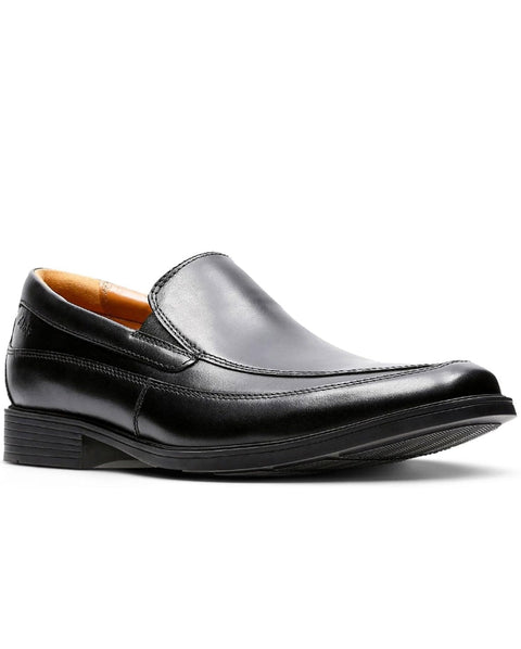 Clarks Men's Tilden Free Black Dress Shoes