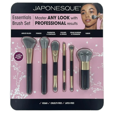 Japonesque 6 Piece Essentials Brush Set