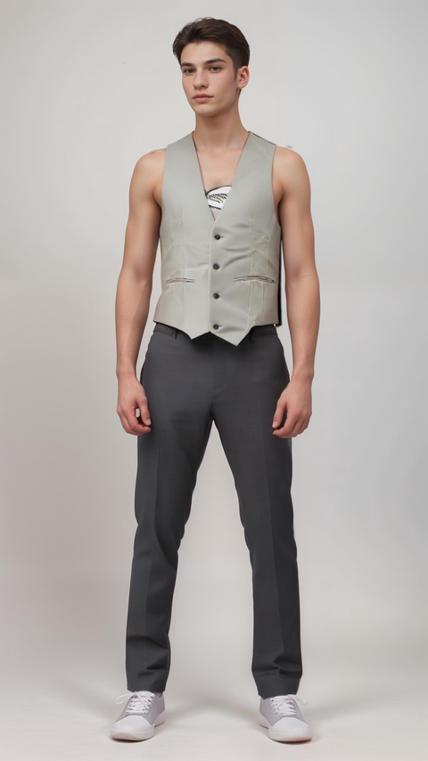 ASOS Design Men's Multicolor Vest ANF2538