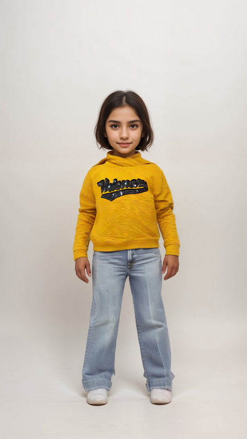 S.Oliver Girl's Mustard Long-Sleeve Sweatshirt |S.Oliver in Lebanon